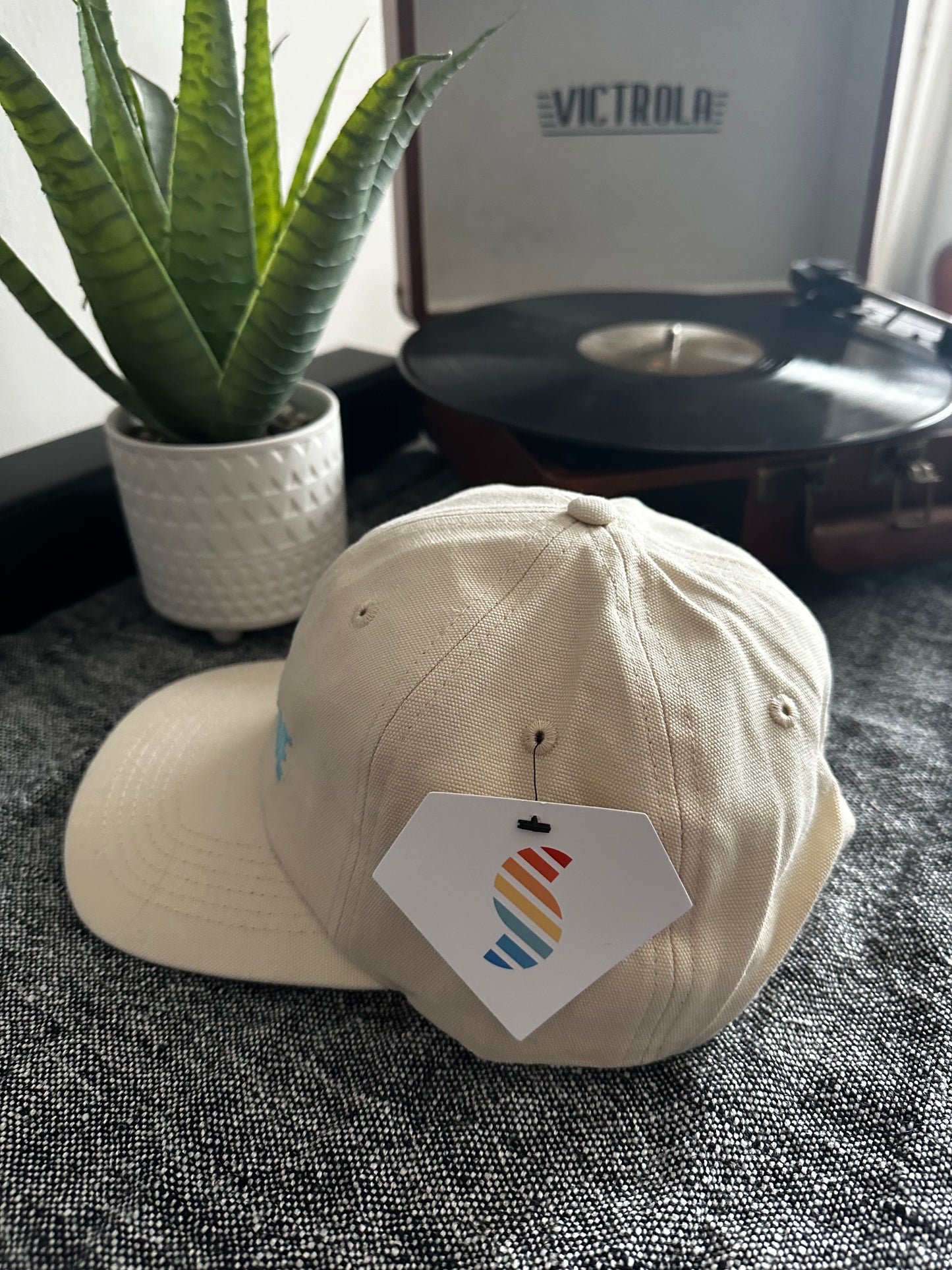 Shortwave Snag Collective SnapBack (Cream)