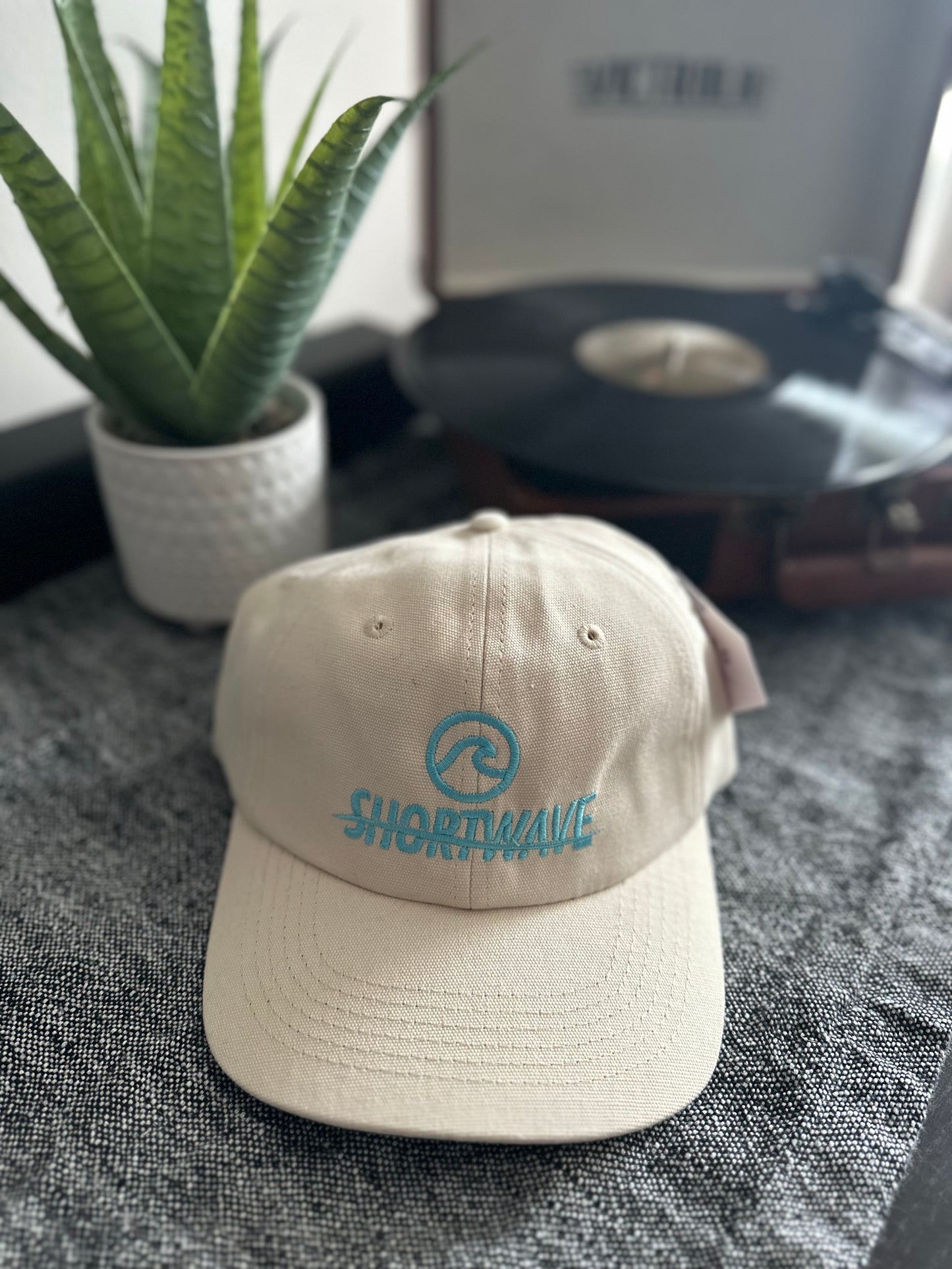 Shortwave Snag Collective SnapBack (Cream)