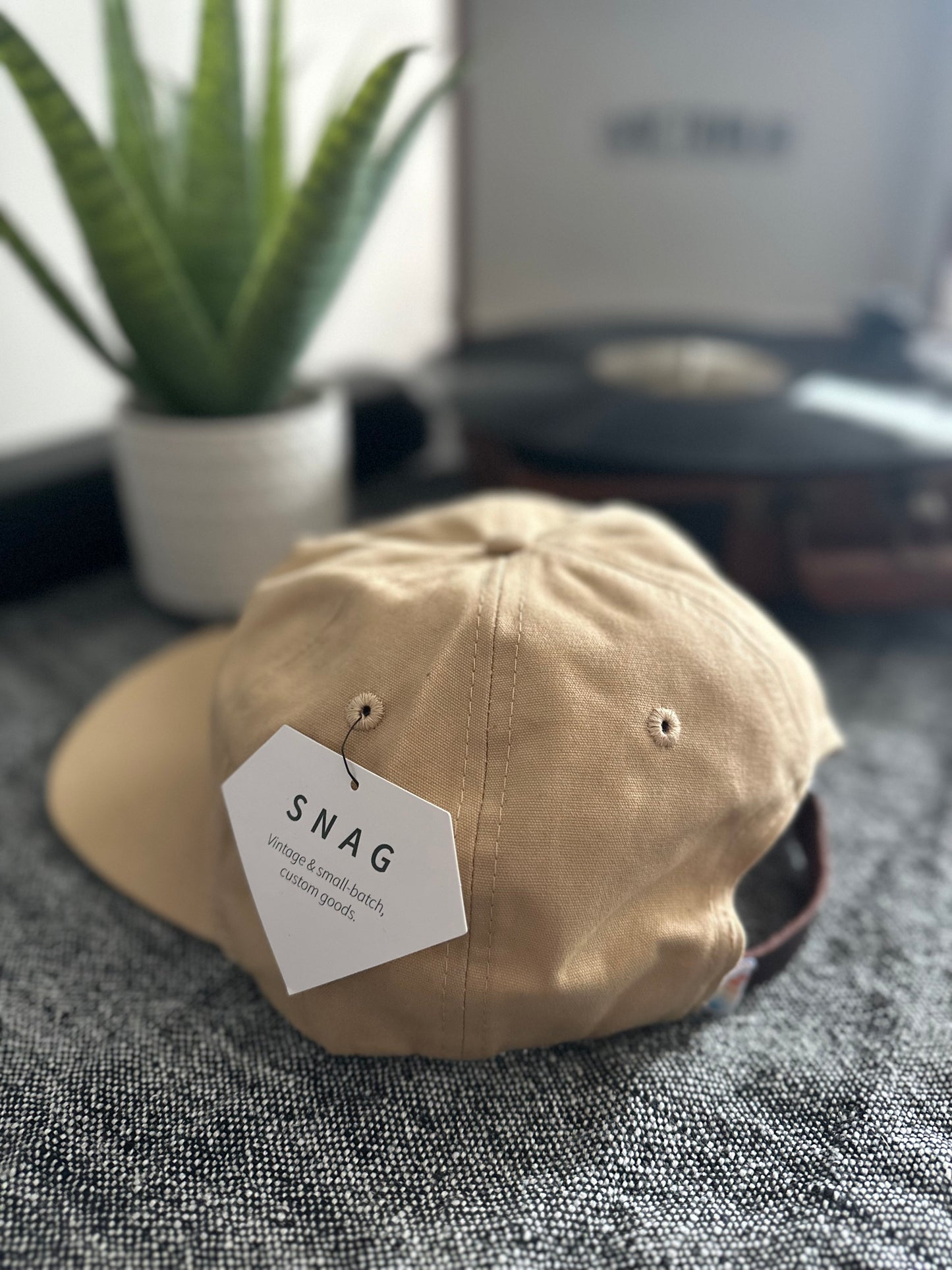 Shortwave Snag Collective SnapBack (Tan)